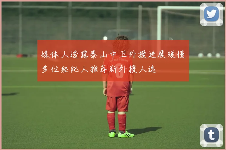 媒体人透露泰山中卫外援进展缓慢多位经纪人推荐新外援人选