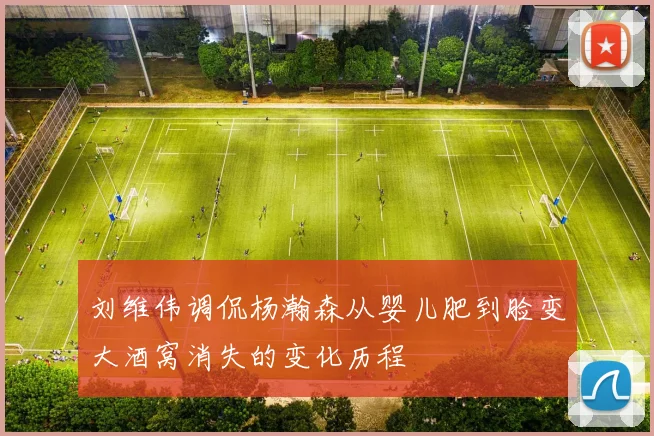 刘维伟调侃杨瀚森从婴儿肥到脸变大酒窝消失的变化历程